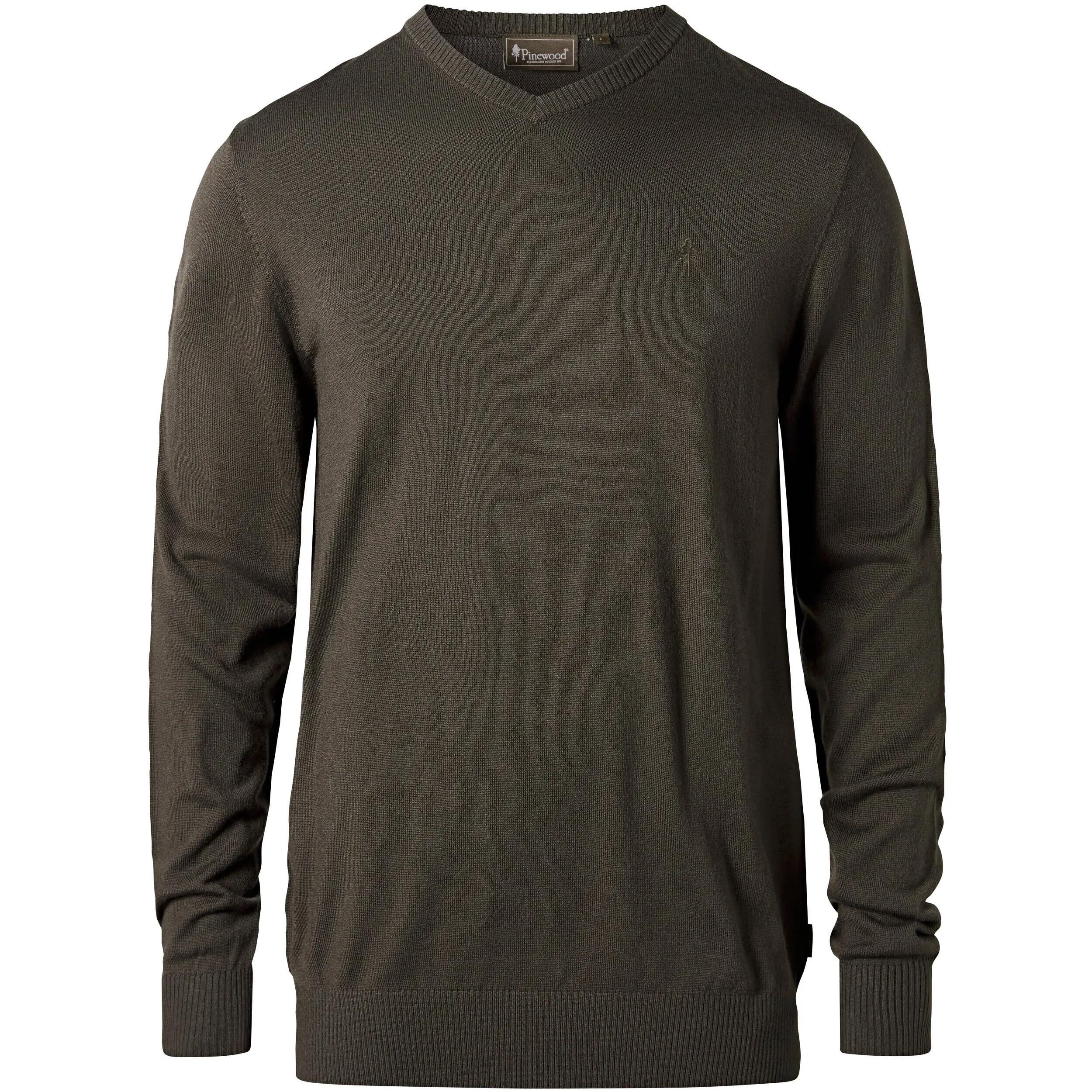 Herren - Merino-Pullover - Värnamo - D.Mossgreen 1/2
