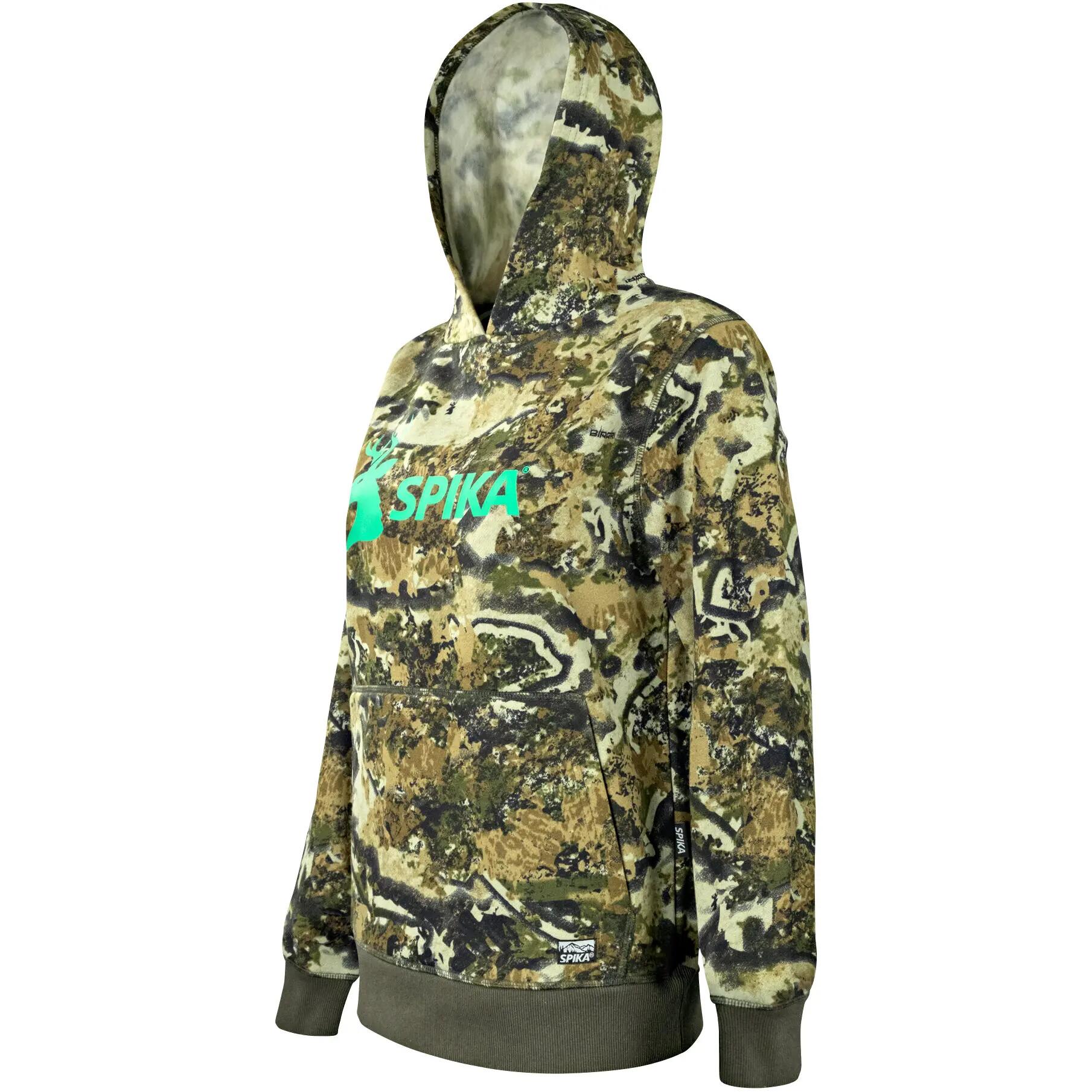 Damen - Hoodie - atmungsaktiv, langärmelig - GO Classic V2 - Biarri Camo 3/4