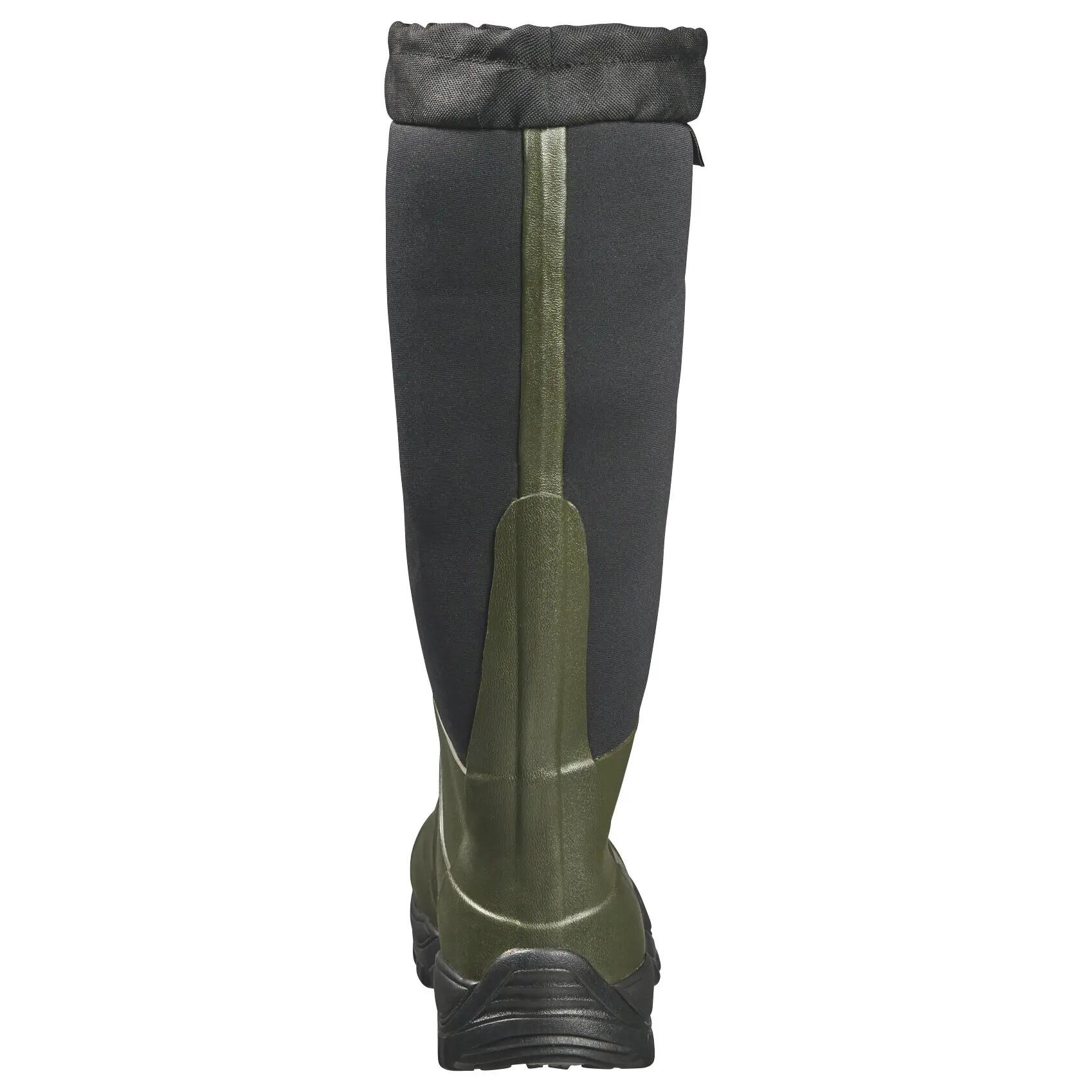 Herren - Outdoor-Gummistiefel - 44 cm, 7 mm Neopren - Dakota - Oliv/Grau 4/5
