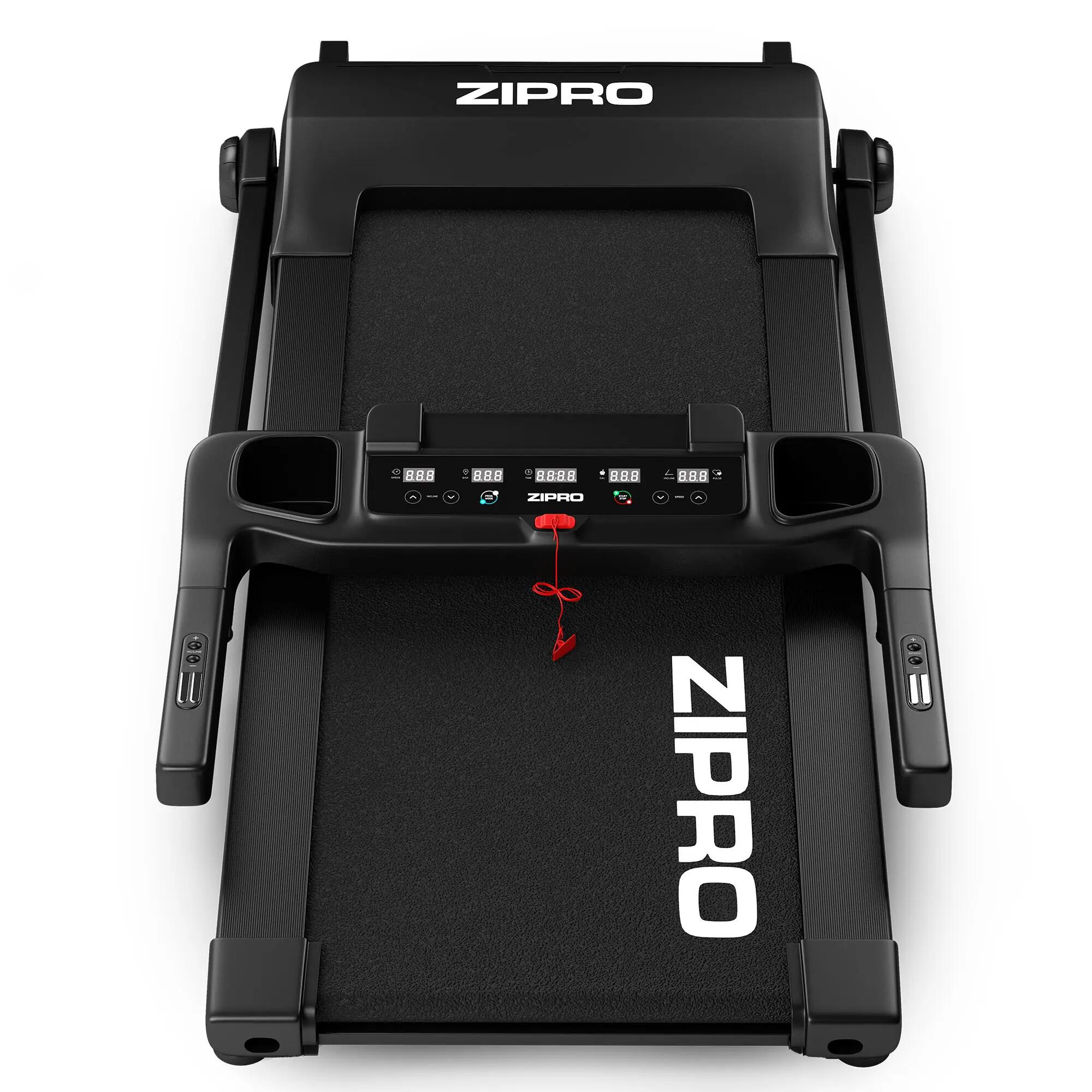 Tapis roulant elettrico Zipro Ramble pieghevole 125 x 45 cm 16 km/h compatto 15/16