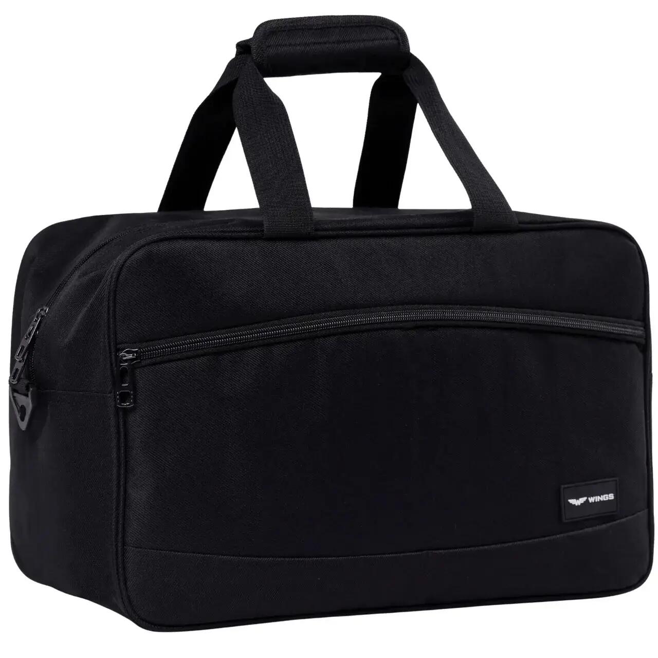 Sac de voyage - fast touring - femme - polyester, format cabine - wings - noir 2/8