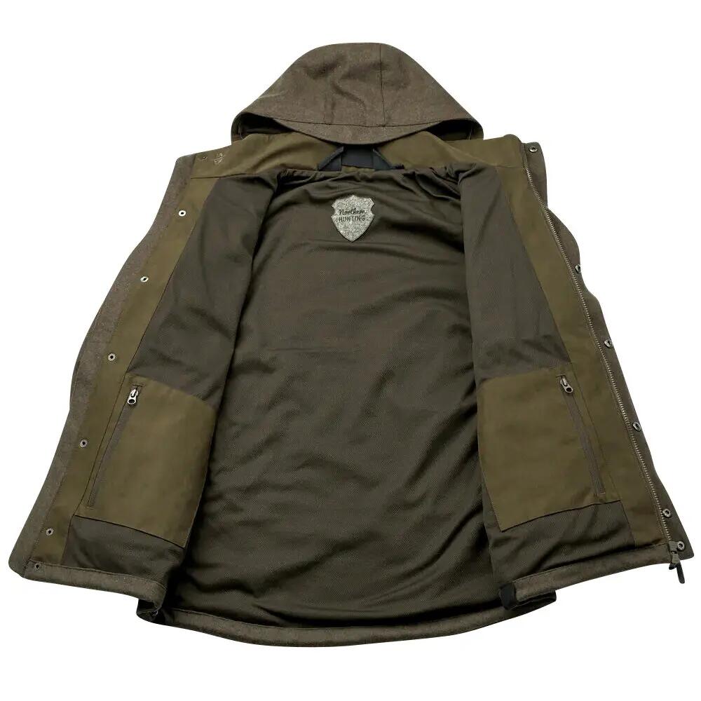 Herren - Jagd-Winterjacke - Wolljacke, wetterfest - Asbjorn Jorg - Dark Green 5/5