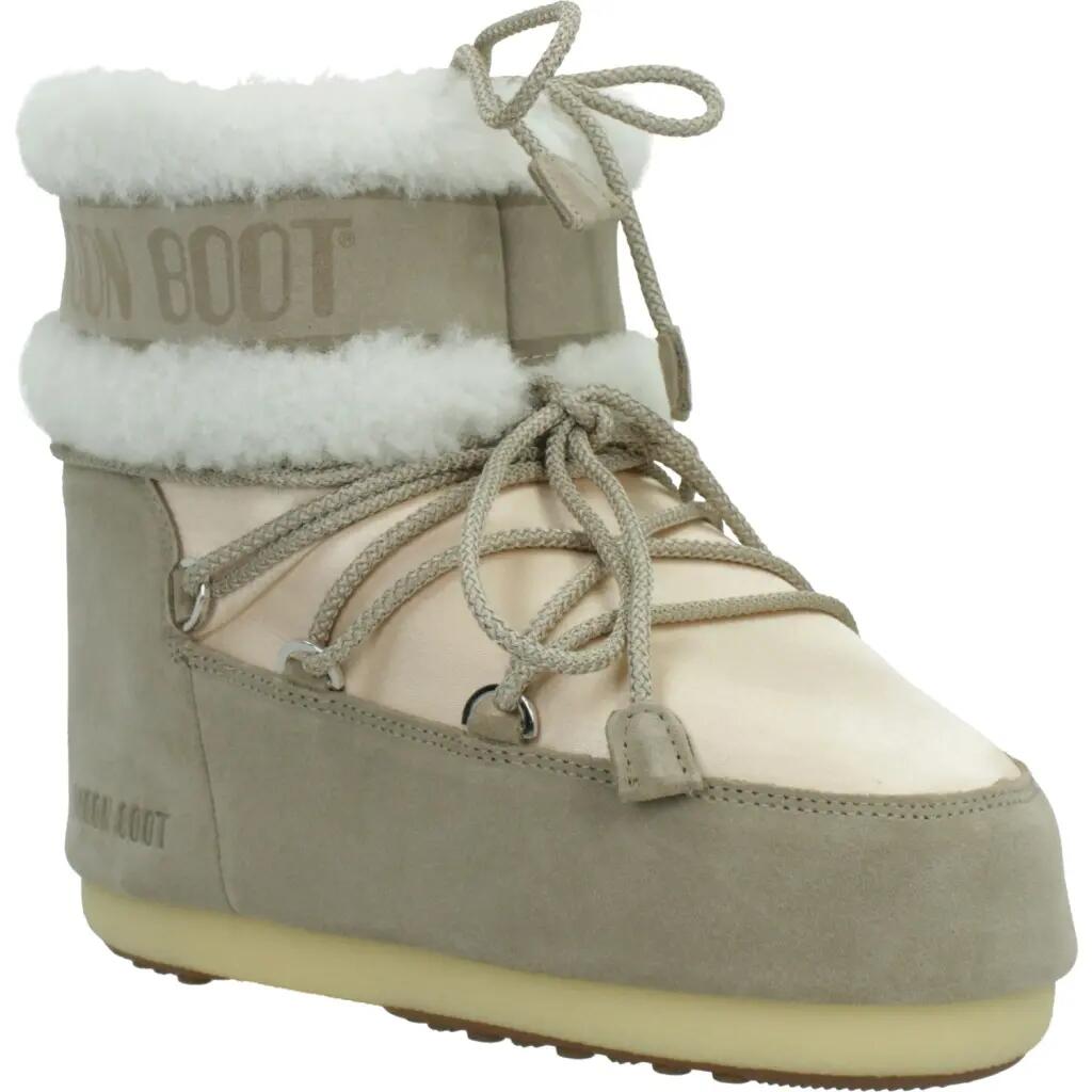 Buty MOON BOOT ICON LOW PEARLY PLUS 14099100 01 Beżowy 5/5