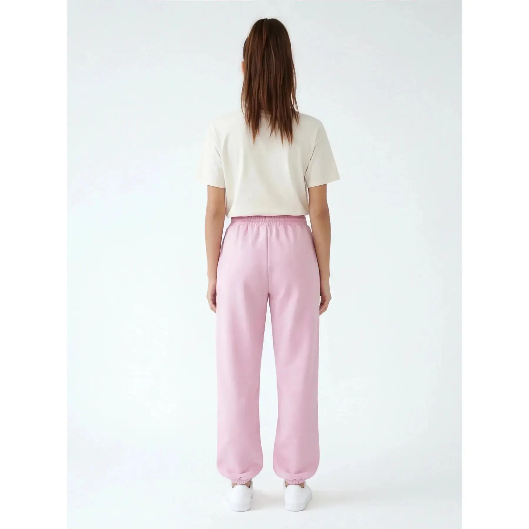 Joggingbroek - Fast touring - Dames - Oversized, lang - UNLEASH WINGS - roze 2/7