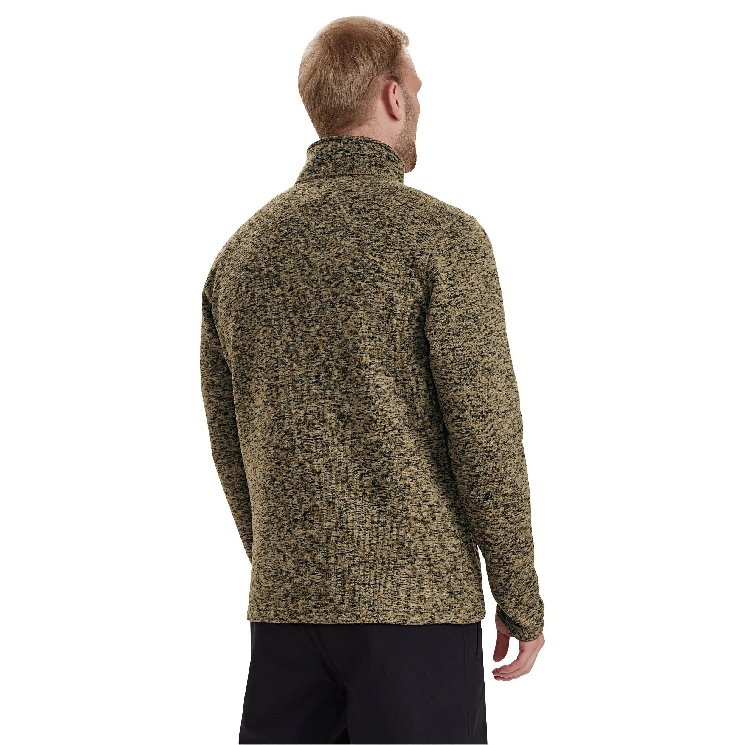 Herren - Strickjacke - Reißverschlusskragen, Tasche - Sarek - Butternut Melange 4/5