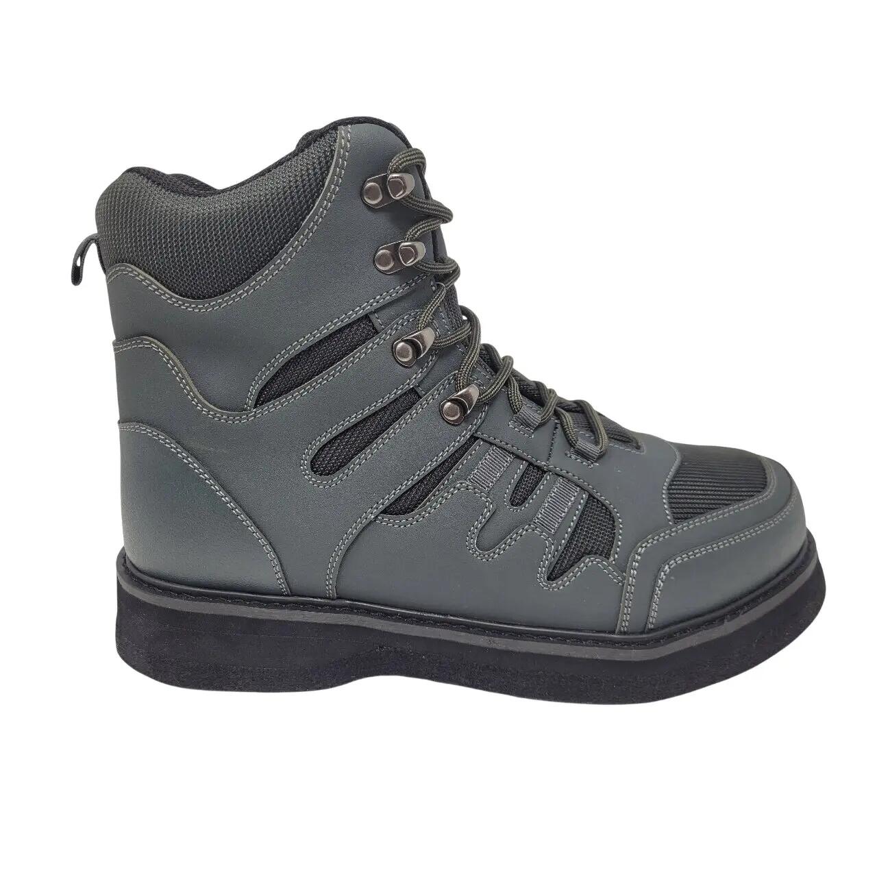 Kogha Watschuhe, hoch, Filzsohle, Graugrün, Größe 44 3/5