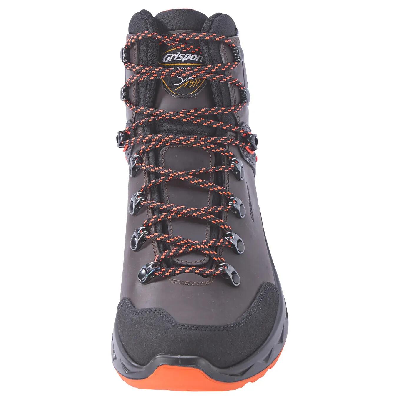 Herren - Outdoorstiefel - Leder - Vibram-Sohle - Bermio - Braun 4/4
