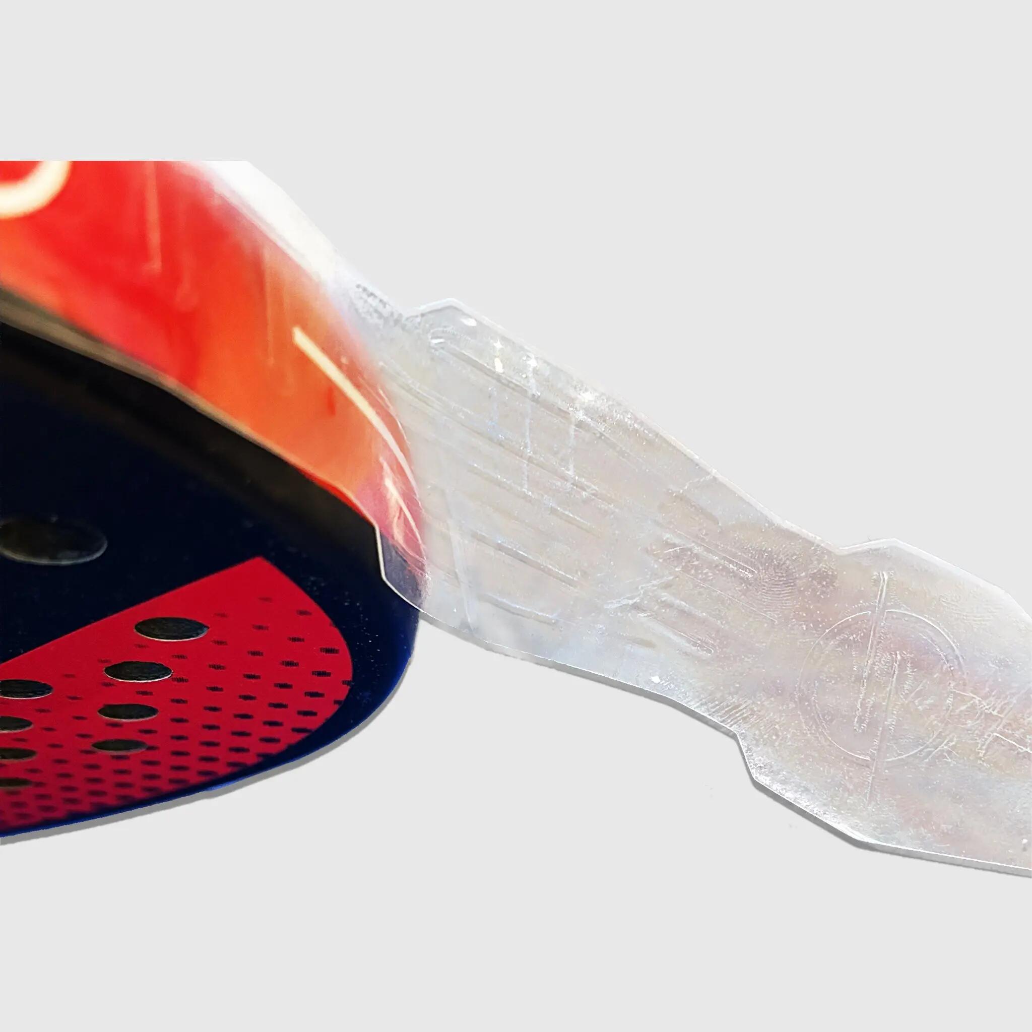 Ruban de Protection Raquette de Padel Unisexe Transparent 4 Pièces 1/4