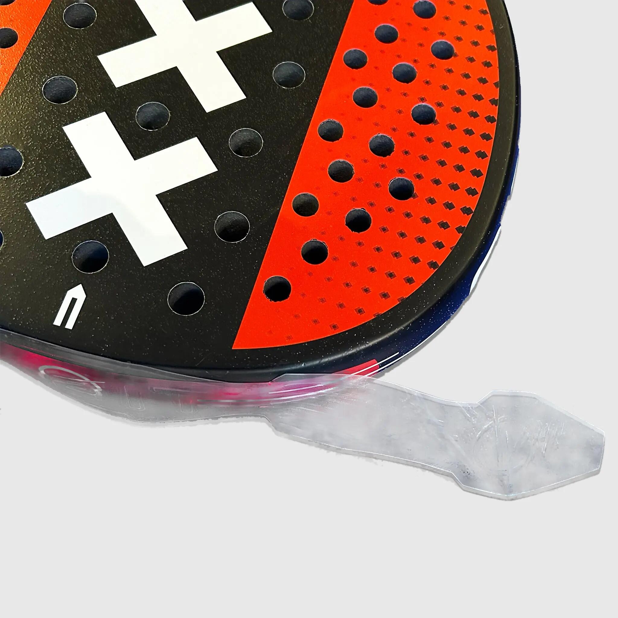 Ruban de Protection Raquette de Padel Unisexe Transparent 4 Pièces 2/4