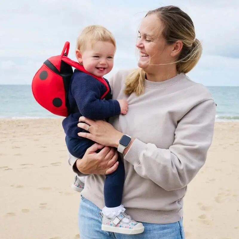 Kleinkinderrucksack mit Leine LittleLife – Marienkäfer 6/7
