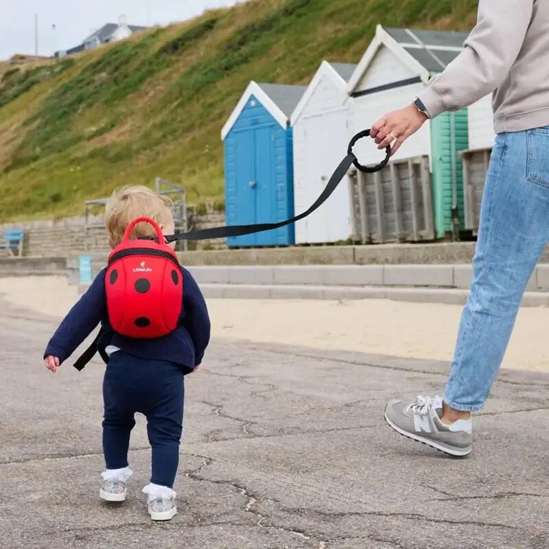 Kleinkinderrucksack mit Leine LittleLife – Marienkäfer 5/7