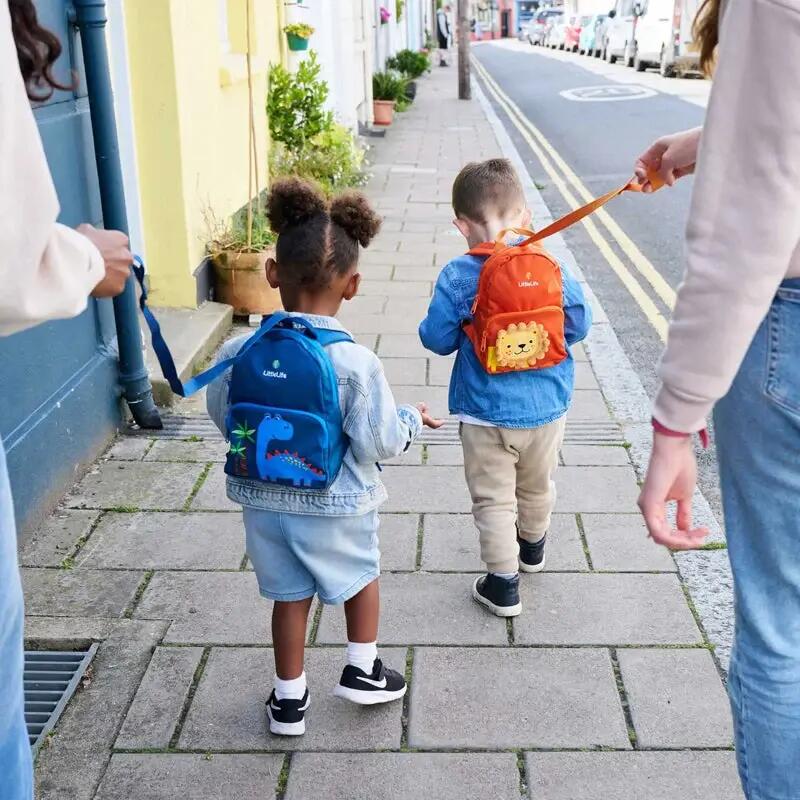 Kleinkinderrucksack mit Leine LittleLife – Dinosaurier 6/10