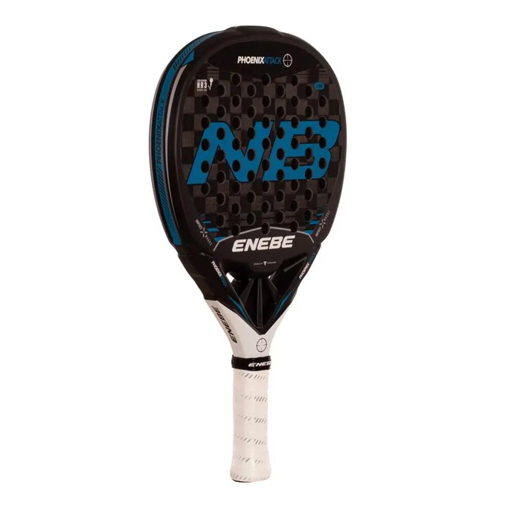 Enebe Phoenix Attack Semi-Pro Paddle Racket Silver 2/7