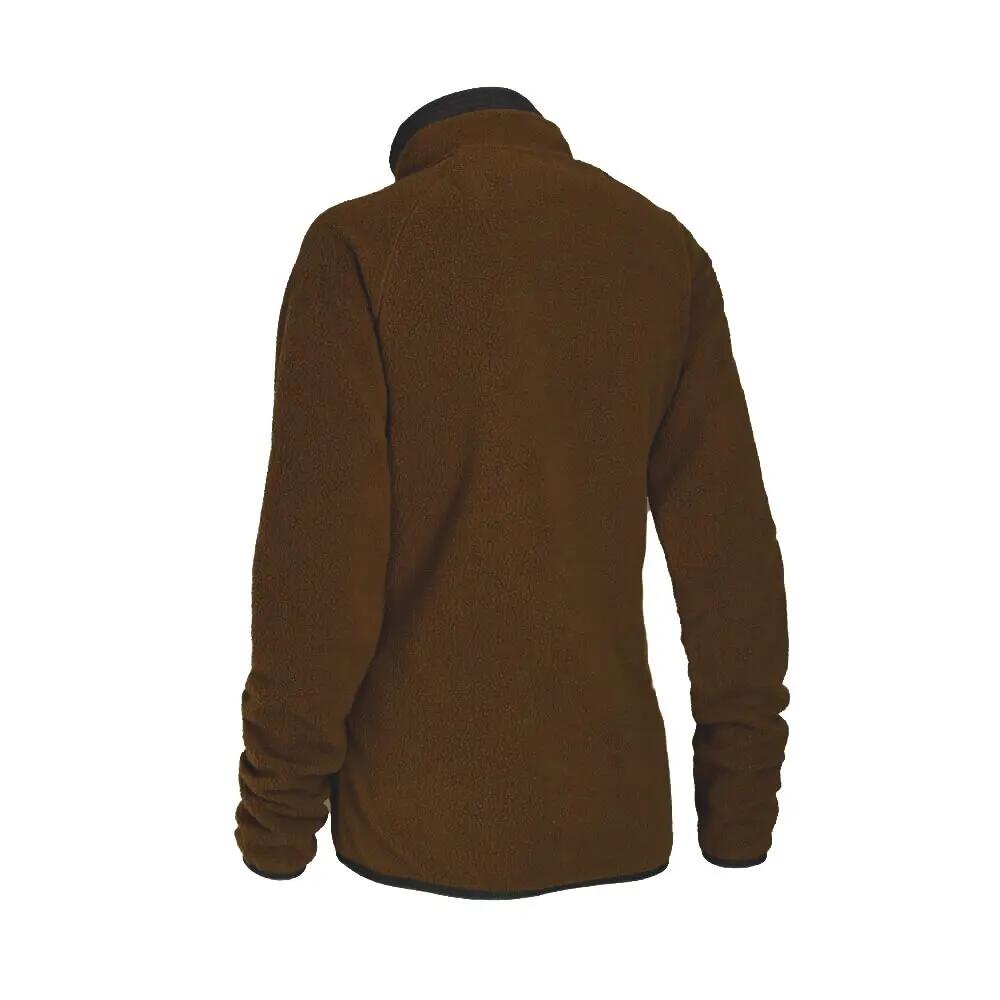 Damen - Jagdfleecejacke - Teddyjacke, elastisch - Randa - oliv 2/4