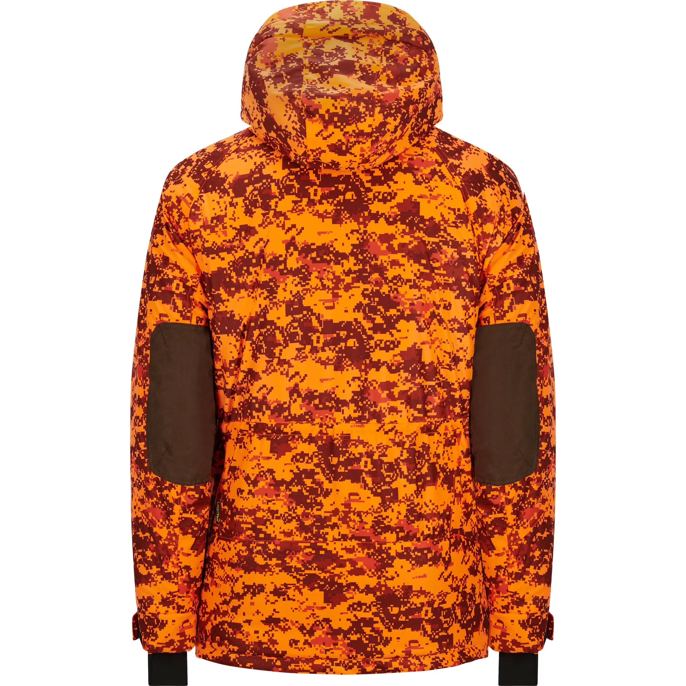 Herren - Drückjagdjacke - gefüttert, geräuscharm - Himal LTX - Orange Camouflage 4/4
