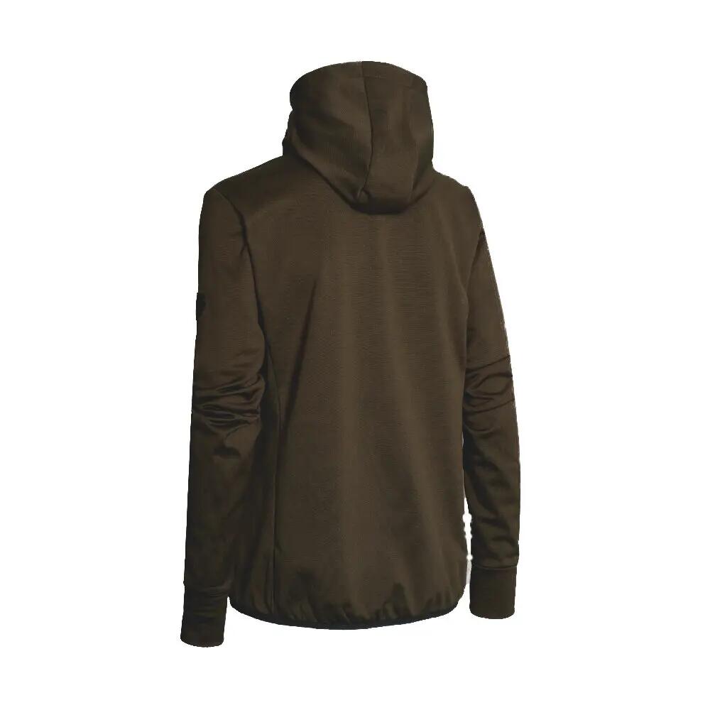 Damen - Outdoor-Fleece-Troyer - Saga - Braun, Größe 42 2/4