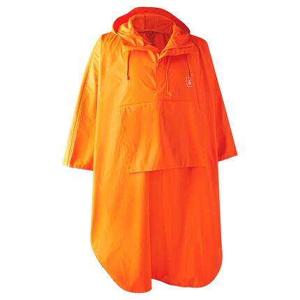 Herren - Regenponcho - wasserdicht - Hurricane - orange