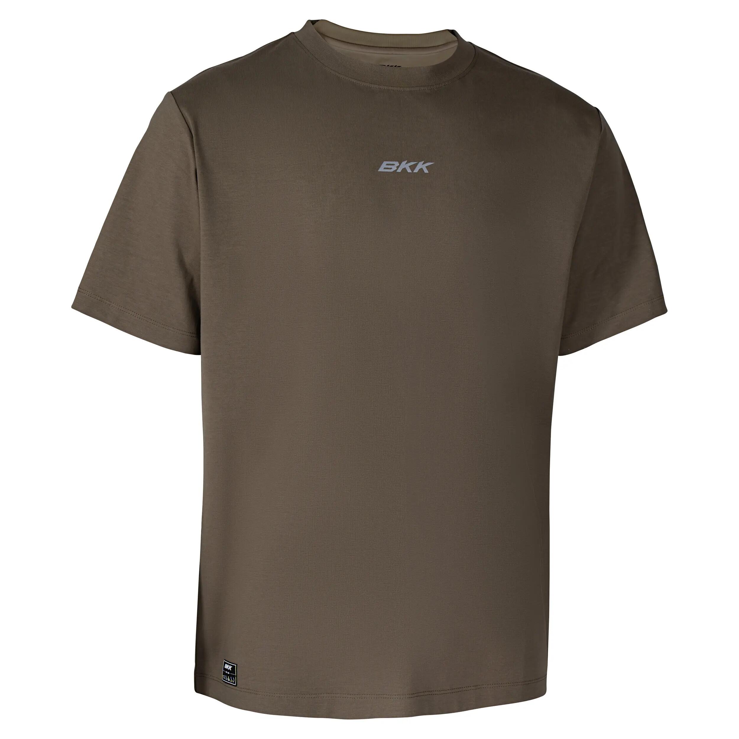 Herren - Angeln - T-Shirt - kurzärmelig, Stretch - Karpfenmotiv - grün 2/3