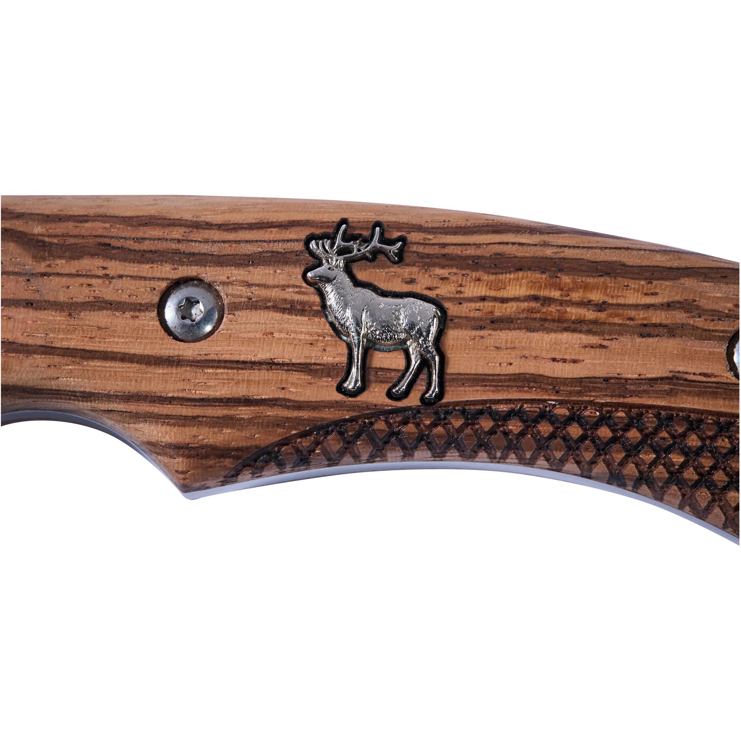 Jagdmesser mit Hirschmotiv, 10,5 cm Klinge 4/5
