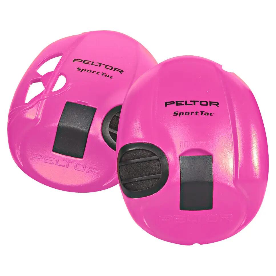 Jagd und Schießsport - Gehörschutz-Headset - faltbar, Pink - PELTOR SportTac 1/5