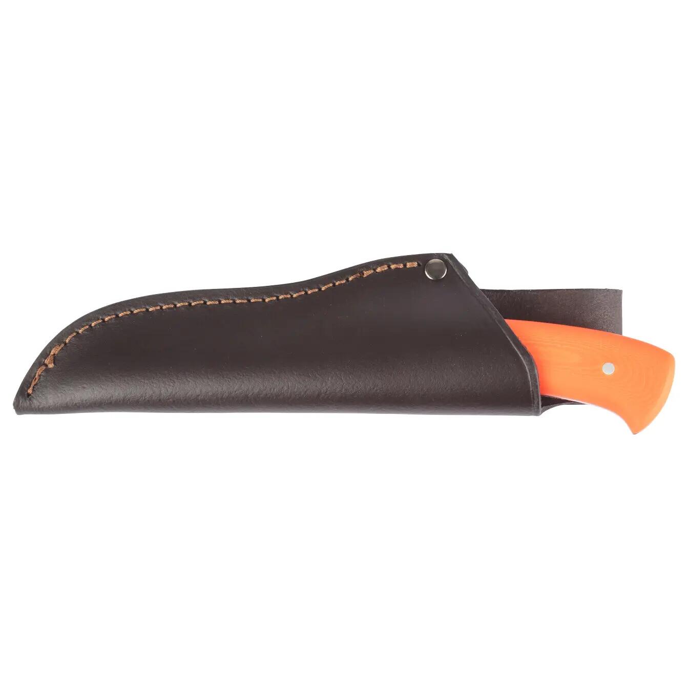 Jagdmesser - Gebrauchsmesser - 440C-Klinge, Micarta-Griff - Neo - Orange 2/2