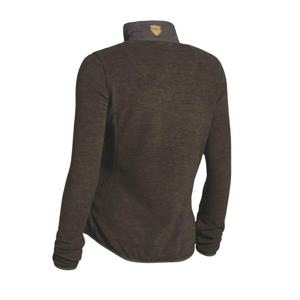 Damen - Jagd-Fleecepullover - Freja - Dunkelgrün 2/2