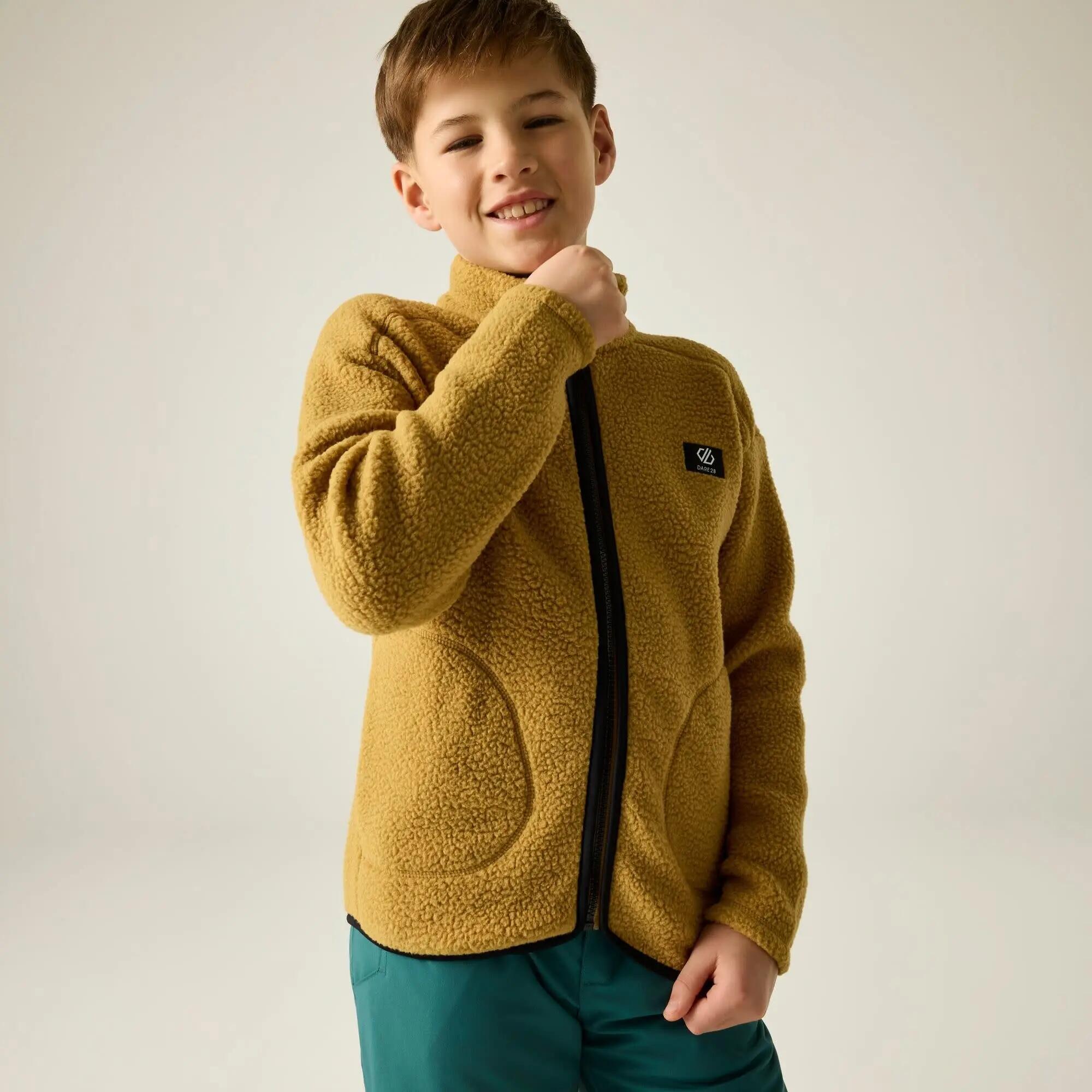 Chaqueta polar Montaña Niños, Unisex - DARE 2B Zesty Ii Fleece - Wood Brown 7/7