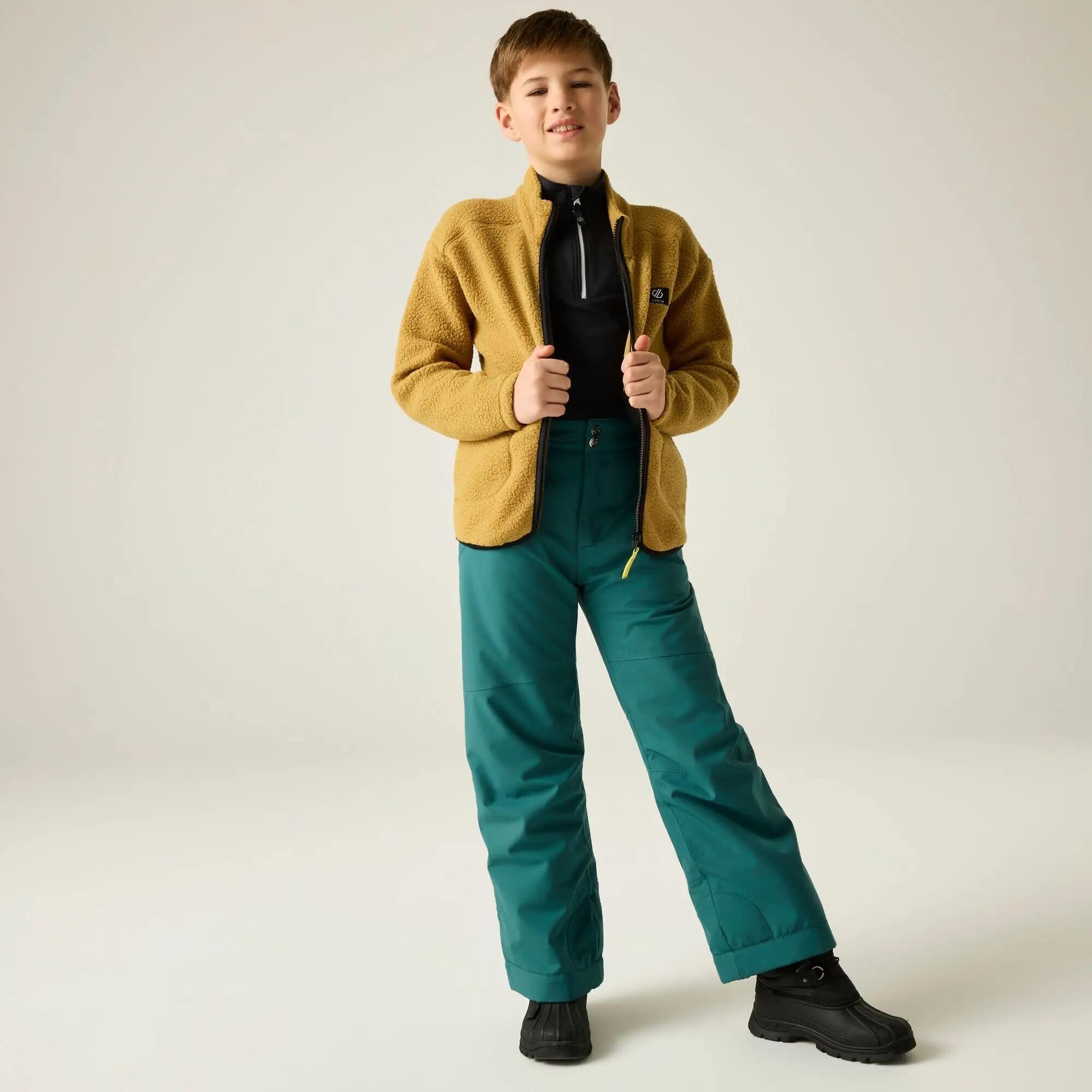 Chaqueta polar Montaña Niños, Unisex - DARE 2B Zesty Ii Fleece - Wood Brown 4/7
