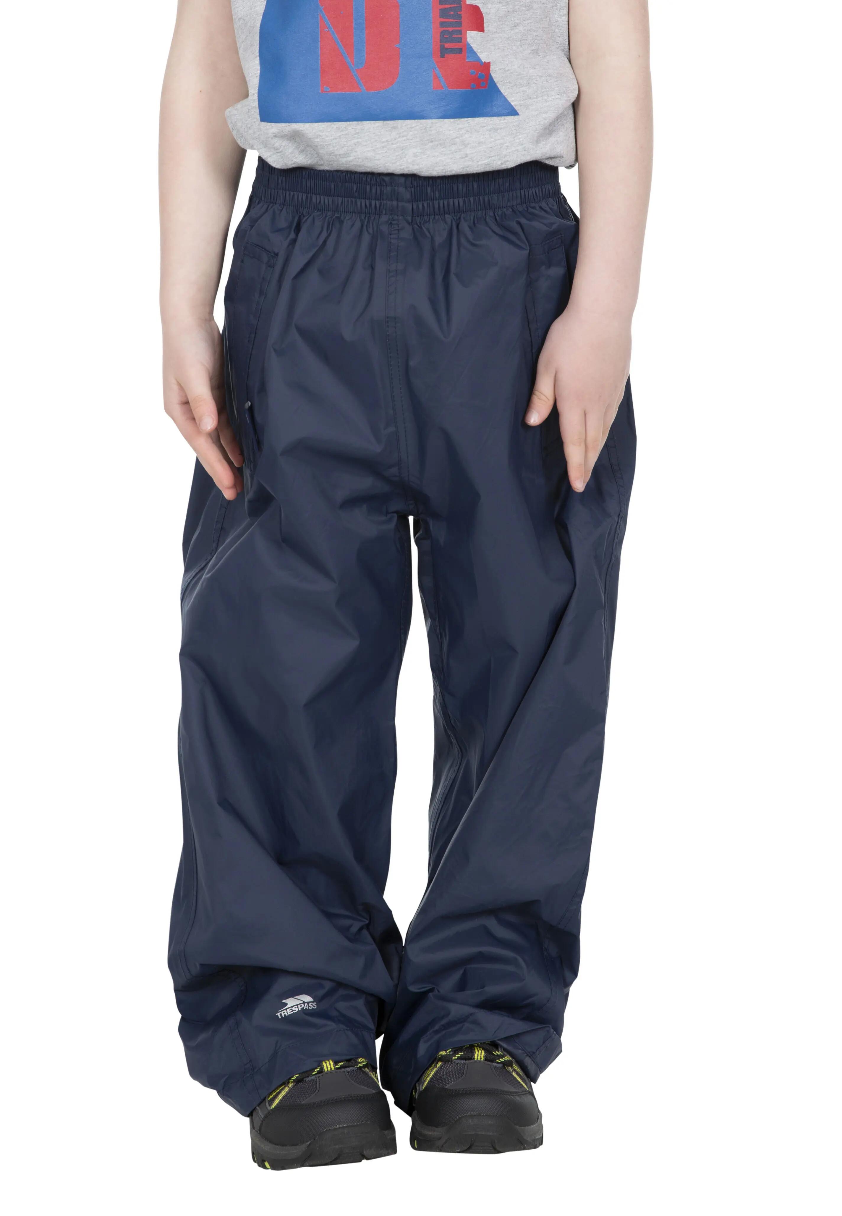 Trespass Qikpac Pant - Unisex Kids Packaway Trs Marine 7/8 4/7