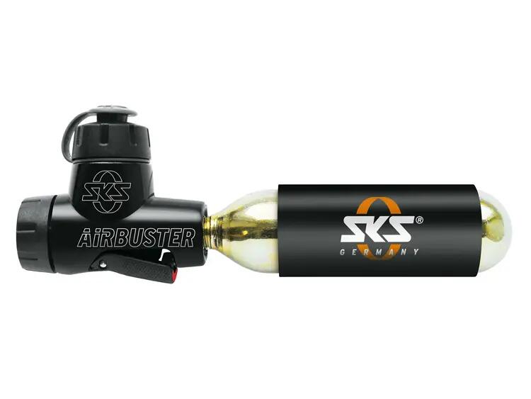 SKS Kartuschenpumpe Airbuster DV/AV/SV, 125mm, schwarz,inkl. Halterung 4/7