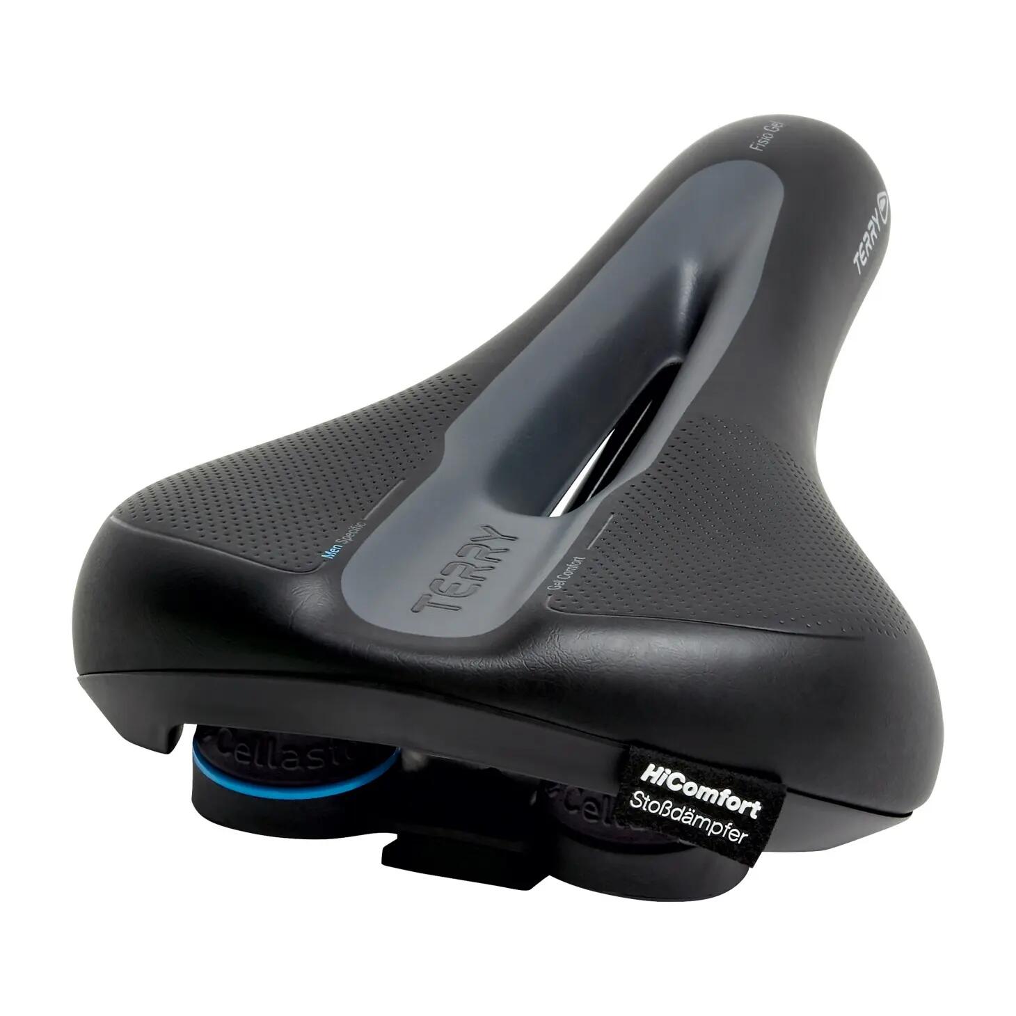 Terry Fahrradsattel Fisio Flex Gel Max, Schwarz 5/7
