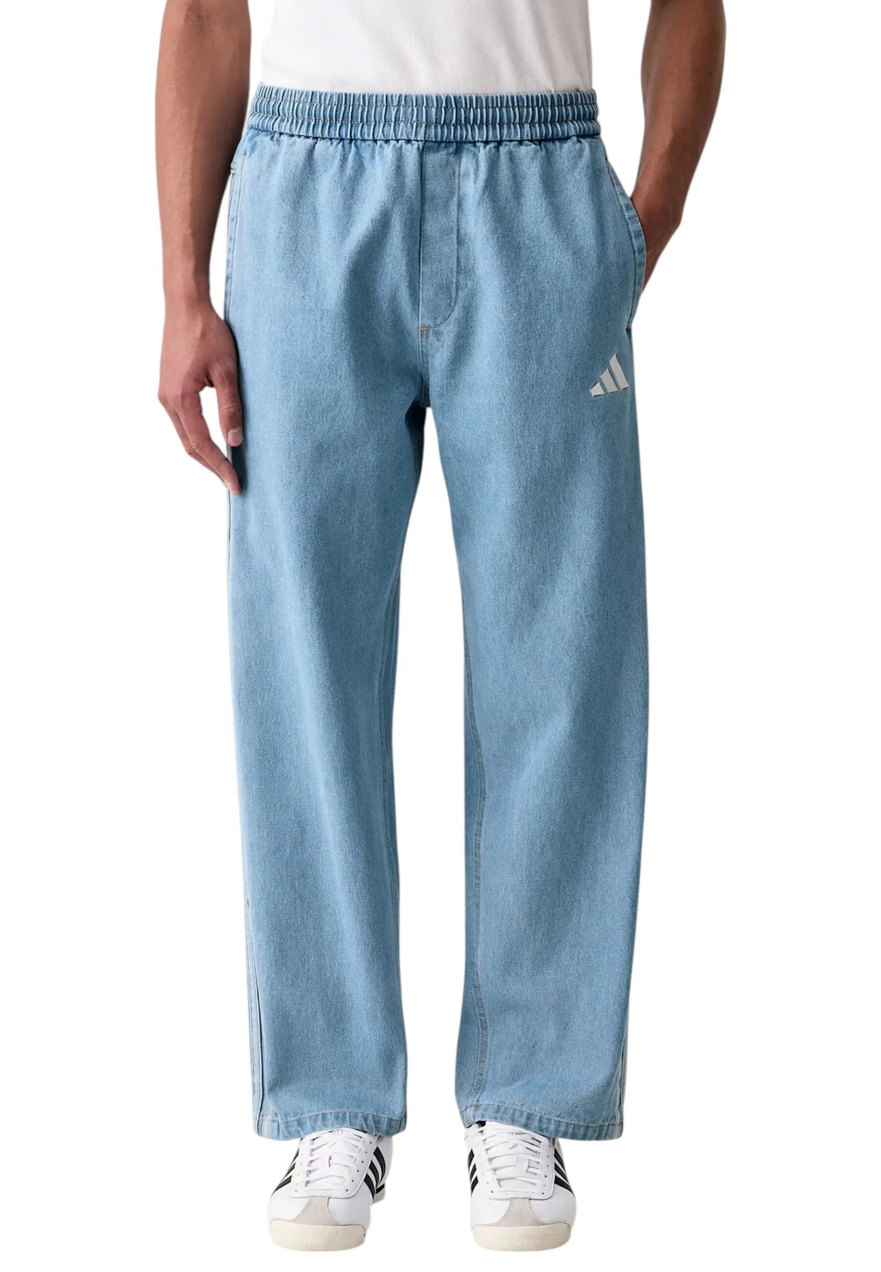 Jeans Regular mit offenem Saum adidas Stadium 4/4