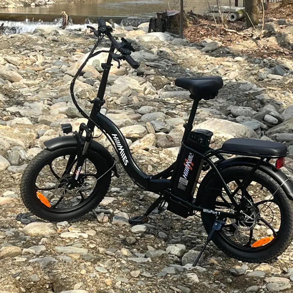 MilePort 1 Foldable Electric Bike 36V 13AH 20" Fat Commuter 8/10