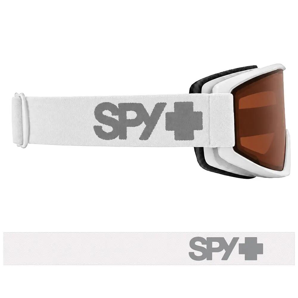 Unisex lyžařské brýle CRUSHER ELITE E – Matte White/LL Persimmon 3/4