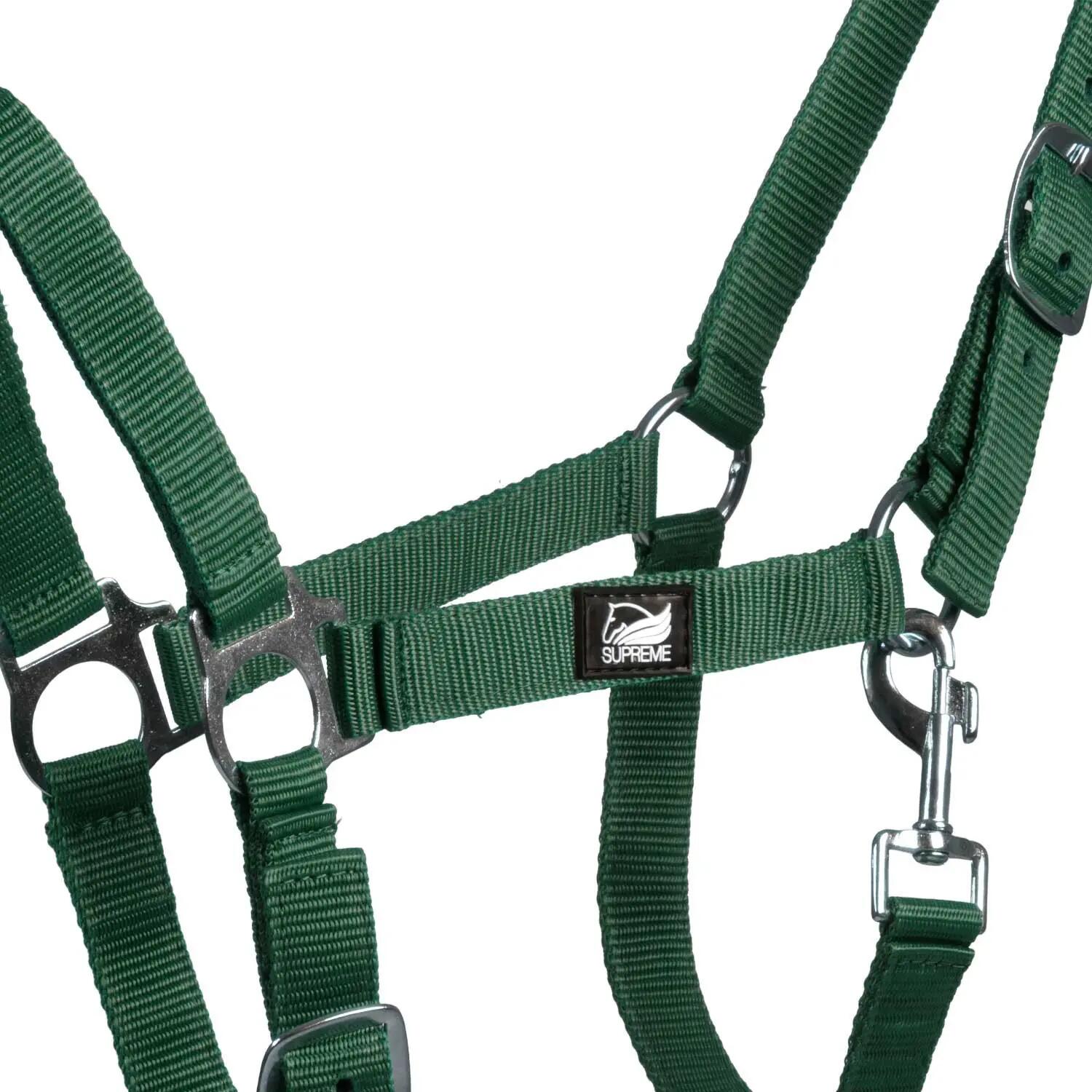 Nylon halter double adjustment 2/4