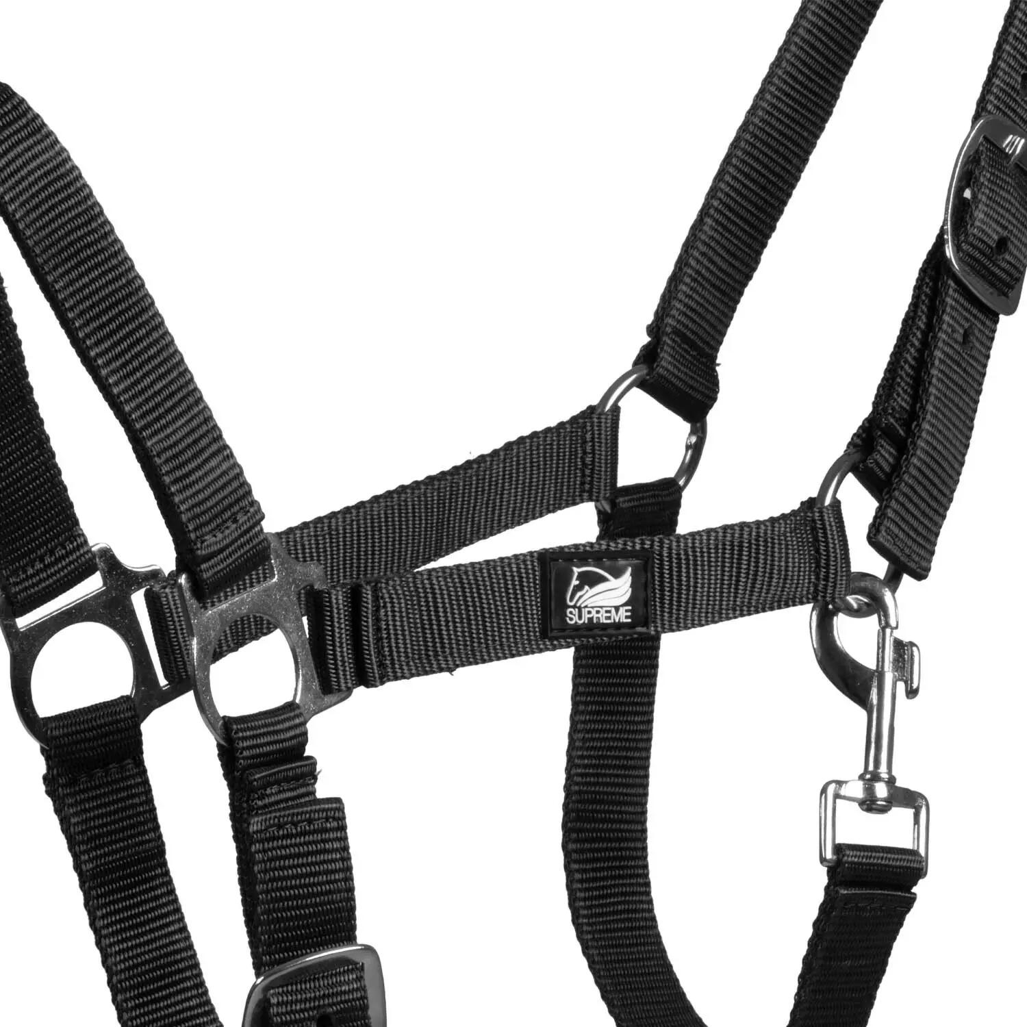 Cabezada de nailon con doble ajuste 2/4