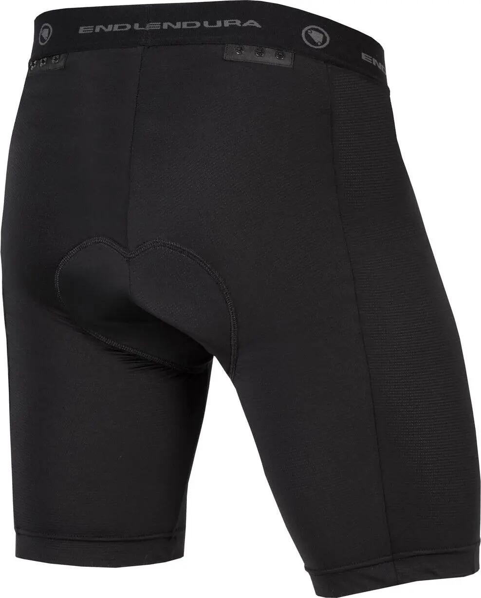 Endura Clickfast Padded Underpants, Black, Men's 2/5