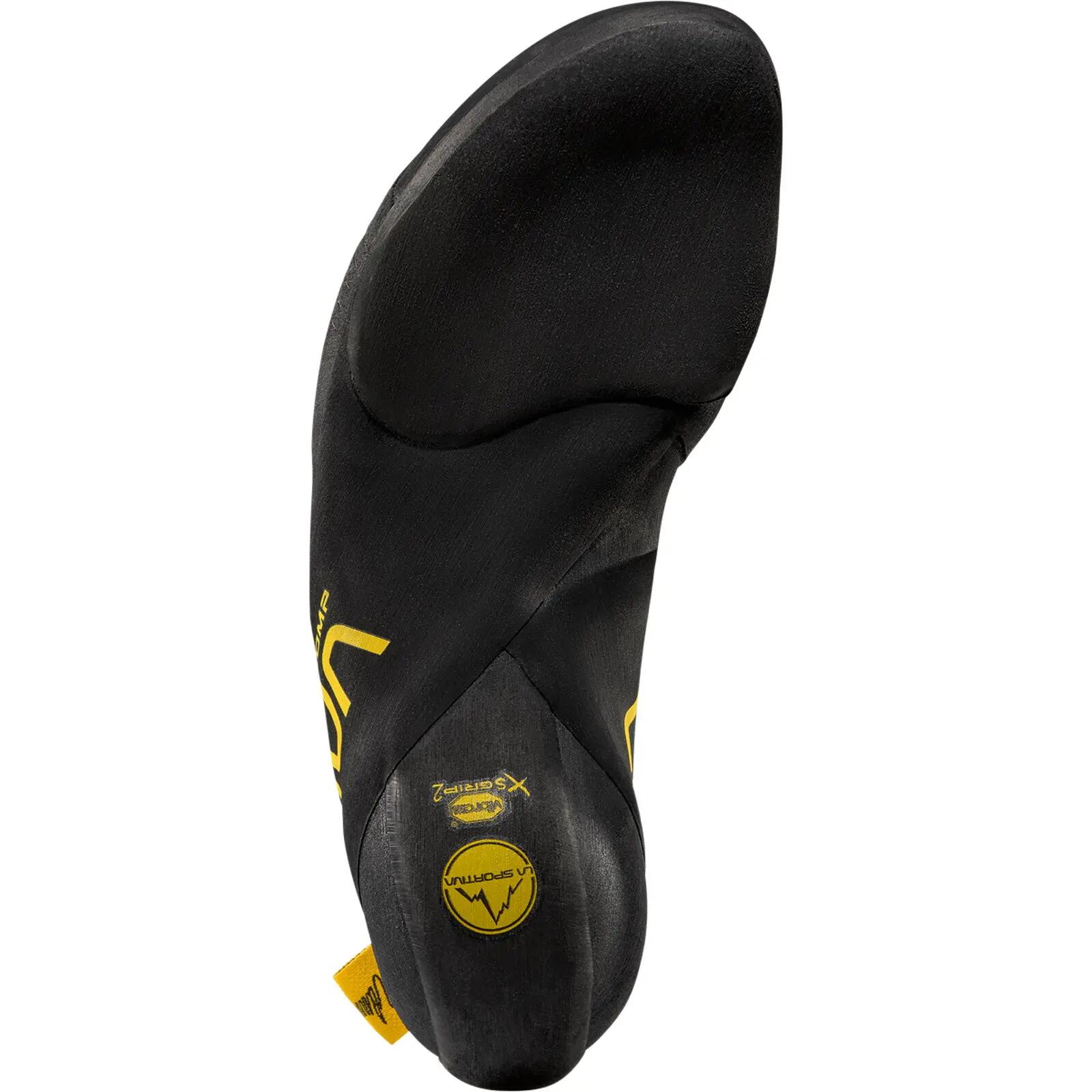 Chaussure d'escalade La Sportiva Ondra Comp noir/jaune taille 40 semelle Vibram 6/6