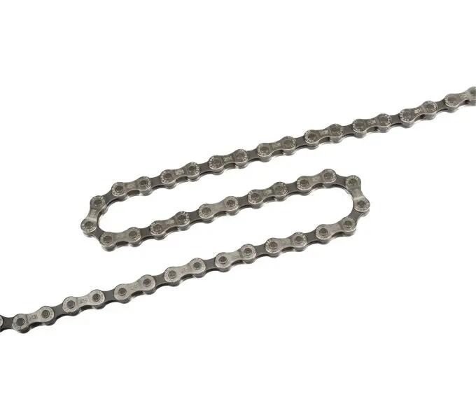 Shimano Kette CN-HG71 6/7/8-fach, 116 Glieder Kettenschloss, silber/braun 3/7