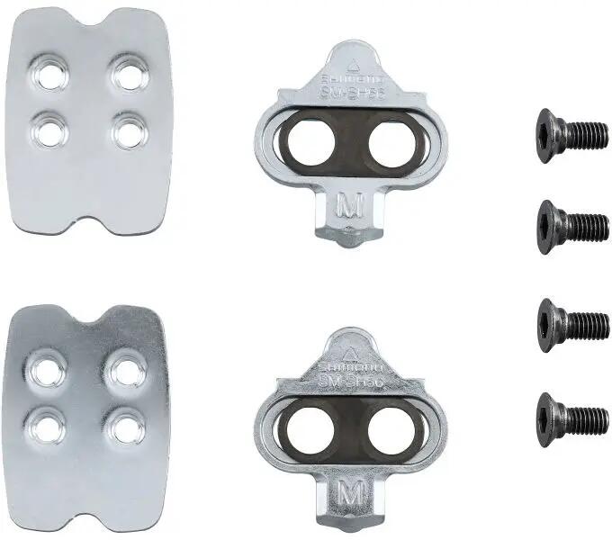Shimano Pedaladapter SM-SH56 inkl. Gegenplatte SPD Cleats 2/7