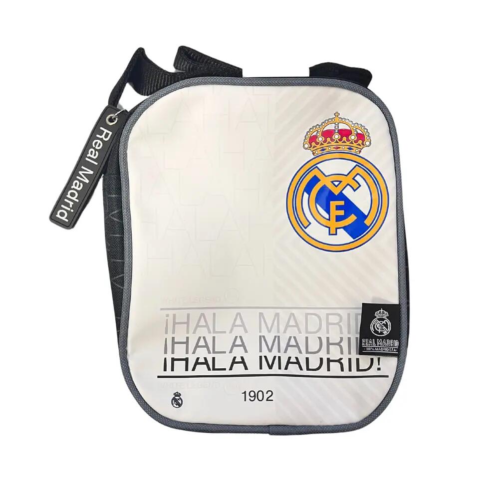 Реал Мадрид чанта за рамо Hala Madrid черно-бяла