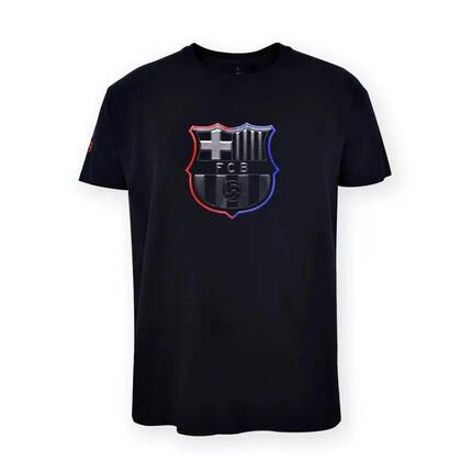 T-shirt enfant noir FC Barcelone