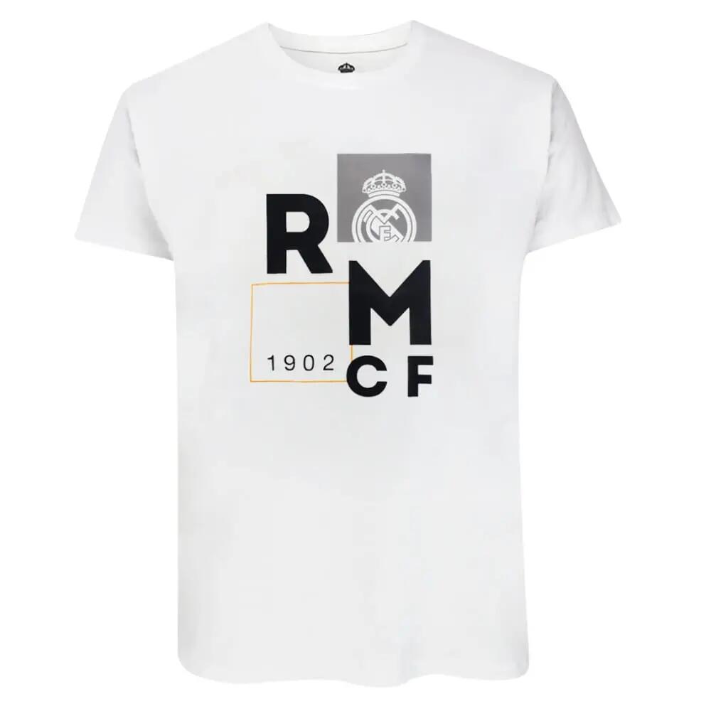 Het moderne witte T-shirt voor kinderen van Real Madrid 1/5