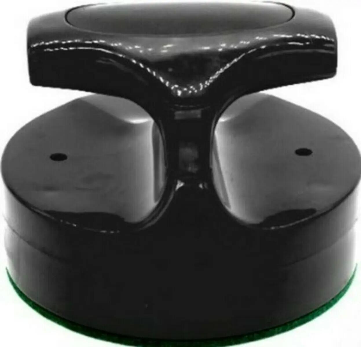 Airhockey Pusher 96mm Deluxe Black 2st. 2/2