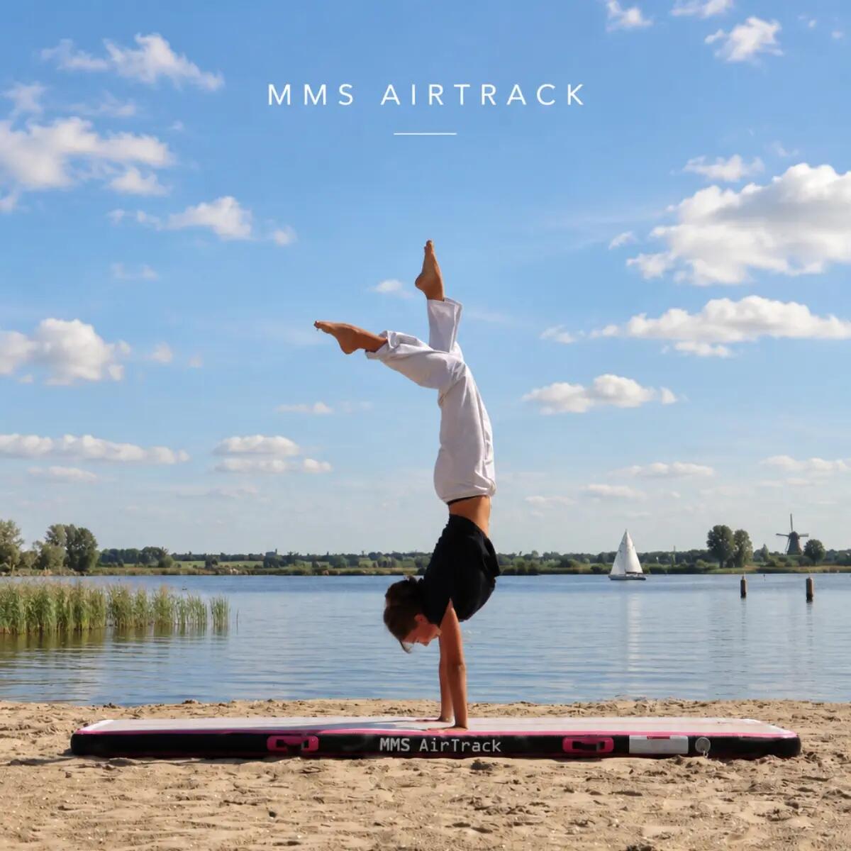 AirTrack Basic – Aufblasbare Turnmatte für Gymnastik und Fitness, 2–4 m 8/11
