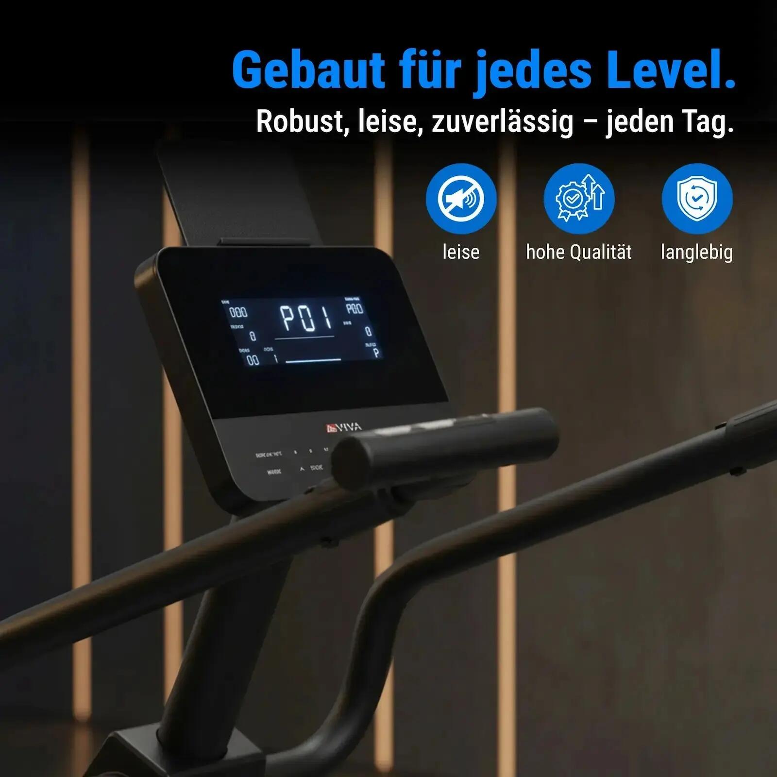 AsVIVA R7 Liegeergometer mit Armtrainer 8/13