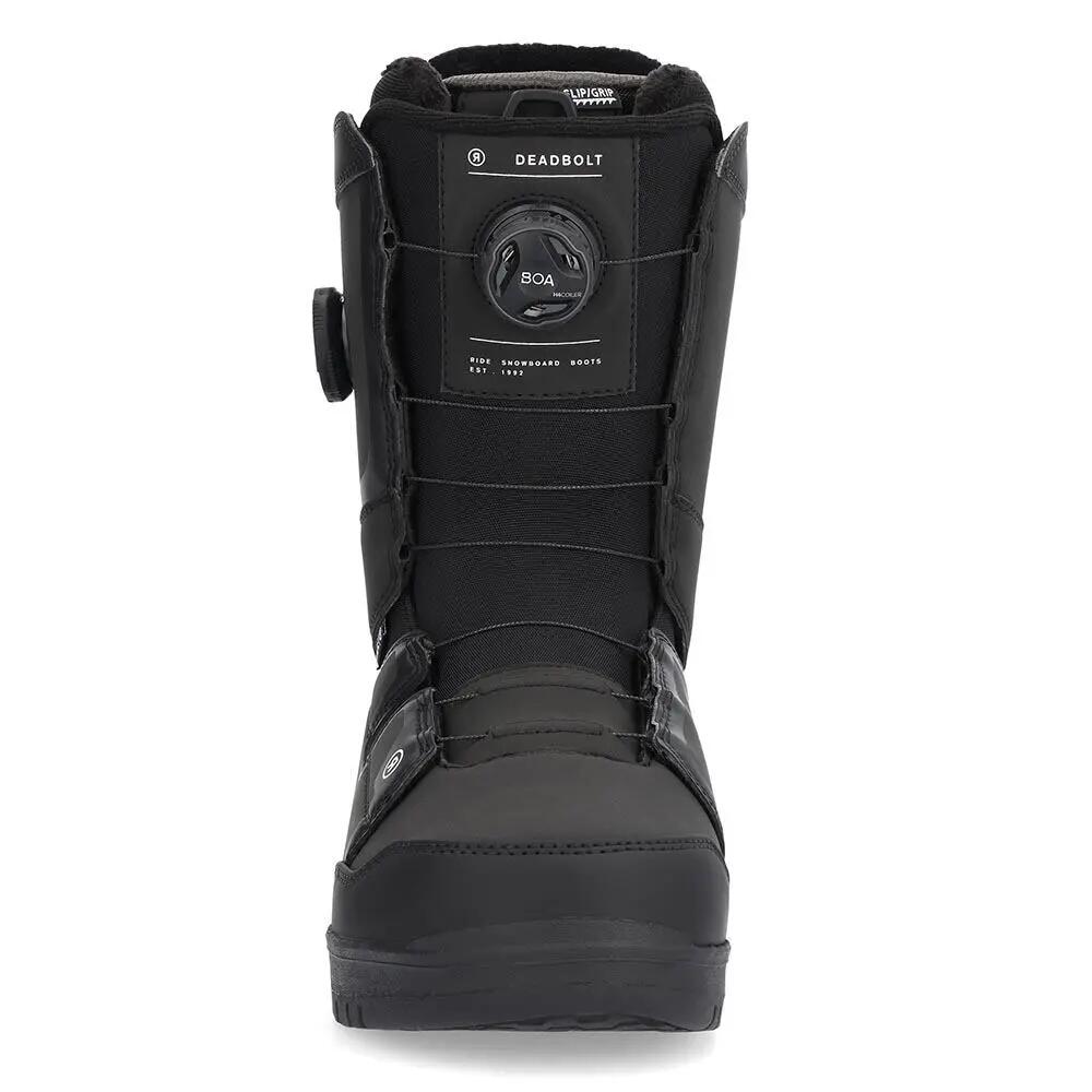 Botas de snowboard Ride Deadbolt Zonal negras para hombre 3/5
