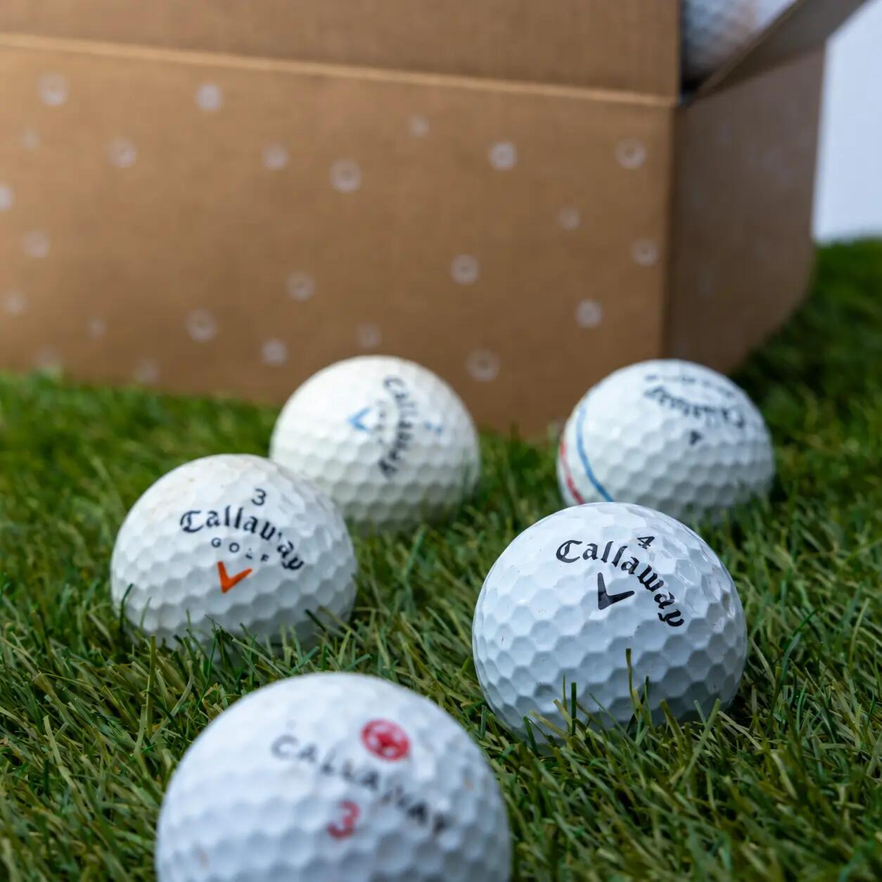 Callaway mix - Golfballen lakeballs 75 stuks 2/3