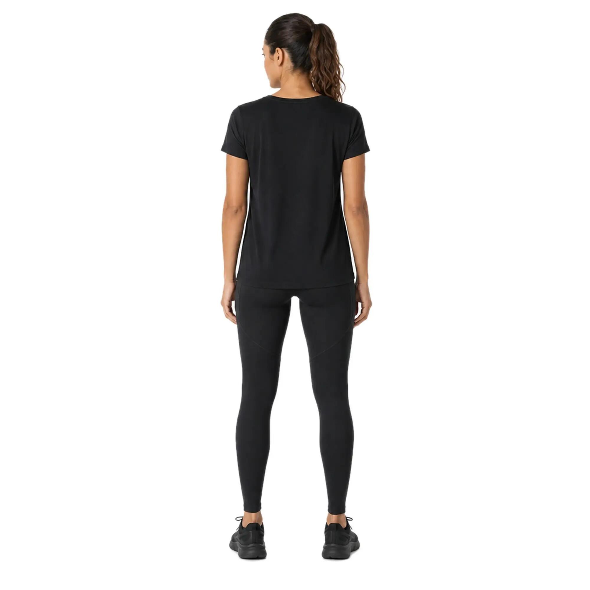 Femme Course Leggings Taille Haute Nereide Noir 3/5