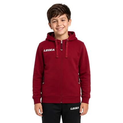 Fille Course Vêtement Sweat à Capuche Sarajevo Junior Gris Mélangé